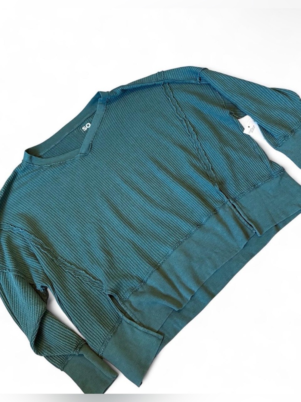 Waffle Knit NWT top